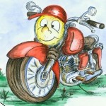 Das kleine Motorrad Emelie